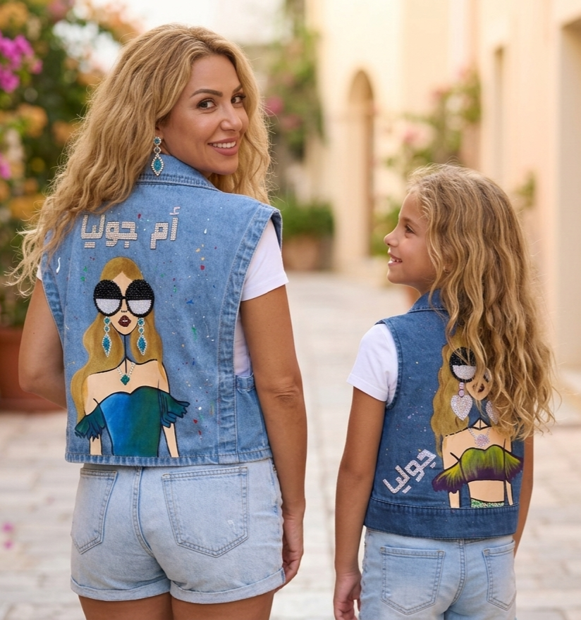 Custom hand-painted jackets